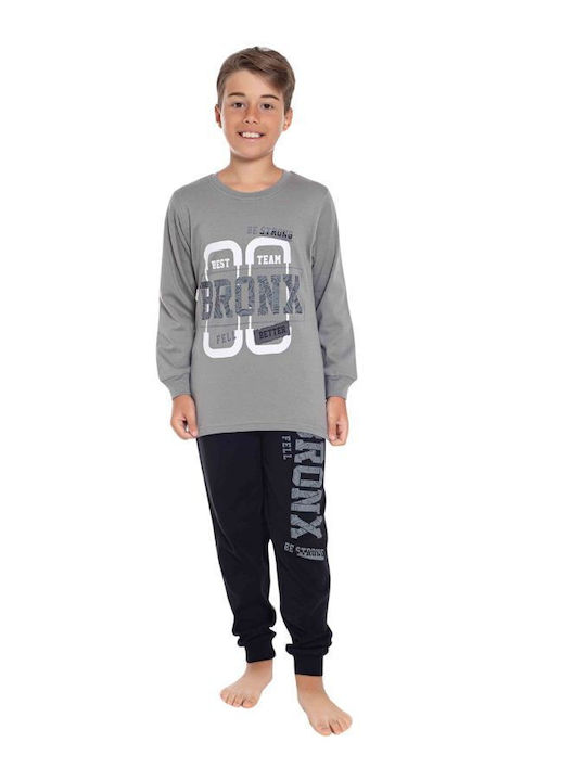 Tarik Kids' Pajamas Winter Light Grey