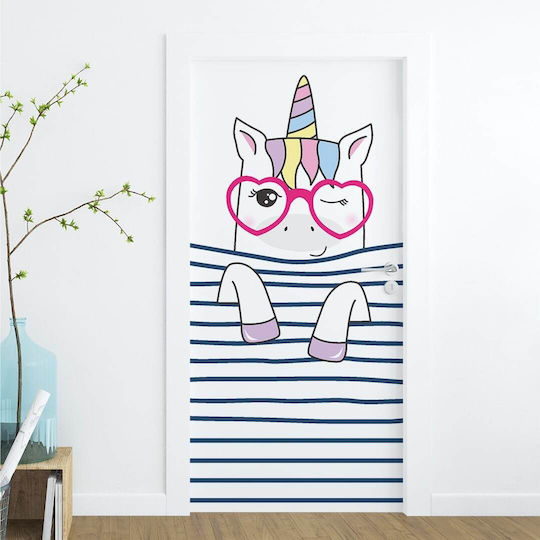 Caravelshop Детска стикерна за стена Врата 70x60бр