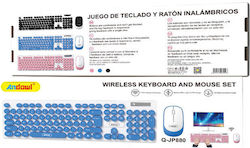 Andowl Q-JP880 Ασύρματο - Σετ με Ποντίκι Αγγλικό US Andowl Q-JP880 Ασύρματο - Σετ με Ποντίκι Αγγλικό US