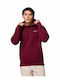 Sweatshirt mit Kapuze Rot