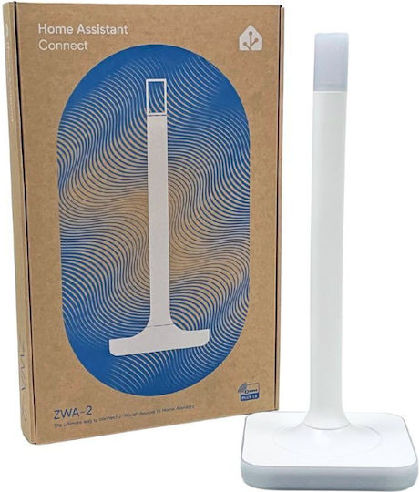 Home Assistant Connect Zwa-2 Z-wave Adapter Antenna Βάση για Κάμερες Συστημάτων CCTV Λευκό NC-ZWA-9734