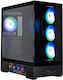 Zalman P40 DS Геймърско бюро Midi Tower Компютъ...
