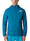 Sleeveless Athletic Jacket Waterproof and Windproof Turquoise