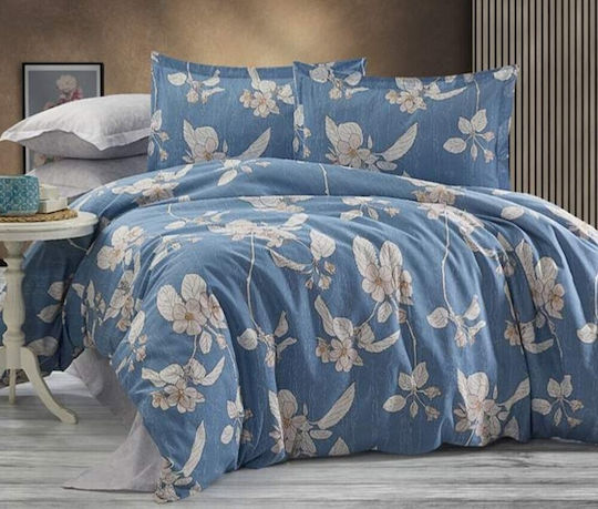 MayHome Σετ Πάπλωμα Μονό 160x240εκ. Floral 2τμχ 350 GSM