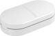 Organizator Medicamente Flippy Dispozitiv De Tăiere Și Zdrobire Pastile Ideal Pentru Călătorii Portabil Perie Curățare Compartiment Depozitare 8.5x4.5x2.5 Cm Alb