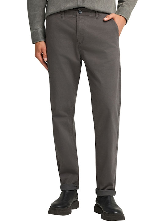 Funky Buddha Παντελόνι Chino Γκρι