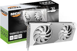 Inno 3D GeForce RTX 5060 8GB TWIN X2 OC Alb Inno 3D GeForce RTX 5060 8GB TWIN X2 OC Alb