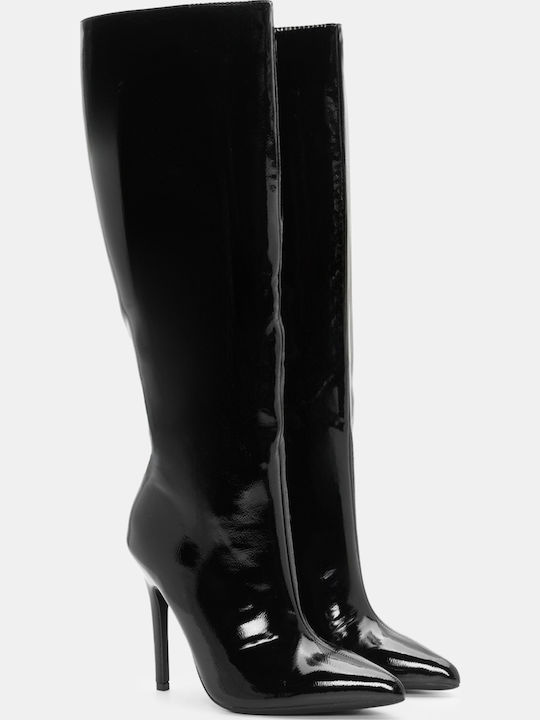 Luigi Leather Women's Boots Black