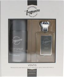 Designer Fragrances Ανδρικό Σετ με Eau de Parfum 2τμχ