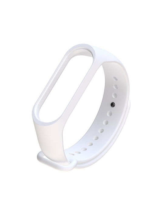Λουράκι Λευκό (Xiaomi Mi Band 3, Xiaomi Mi Band 4)