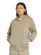 All Szn Women's Sweatshirt Jacket Hooded Khaki