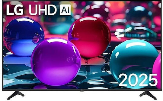 LG Smart Τηλεόραση 55" 4K UHD LED AI UA73 HDR (2025) 55UA73003LA