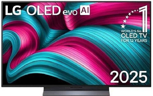 LG Smart Τηλεόραση 55" 4K UHD OLED Evo AI C5 HDR (2025) OLED55C51LA