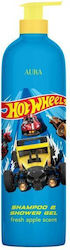 Aura Hot Wheels Kinder Shampoos & Duschgele Frischer Apfel 1000ml Aura Hot Wheels Kinder Shampoos & Duschgele Frischer Apfel 1000ml