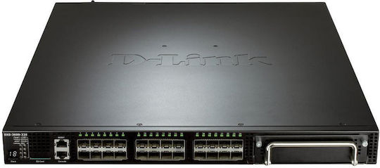D-Link DXS-3600-32S-SE-LIC Gestionat L3 Switch cu 28 Porturi Ethernet și 2 Porturi SFP