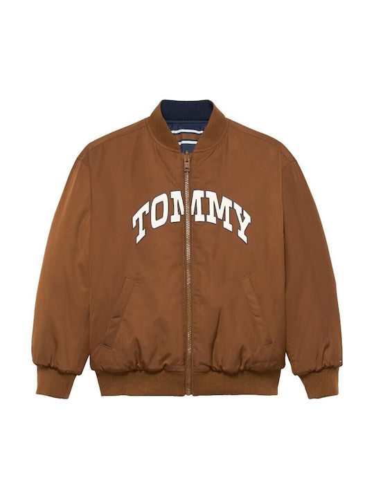 Παιδικό Bomber Καφέ