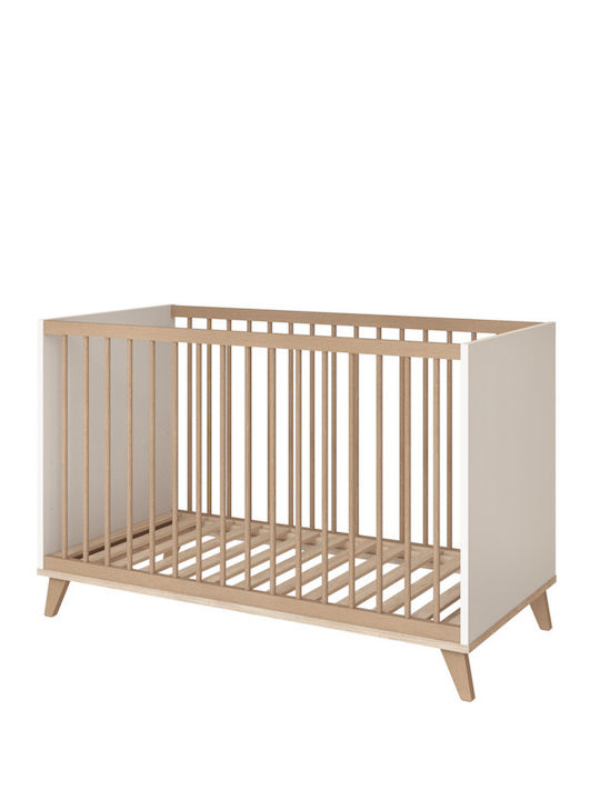 Faktum Babybett Flip Weiß mit Matratze 60x120cm