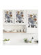 Wall Decorative Stickers 8d Vase Flowers Home Decor 2dis15