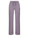 Women's Fabric Trousers Purple