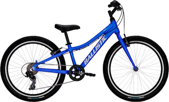 Ballistic 24" Παιδικό Mountain Bike με Σκελετό Αλουμινίου Μπλε