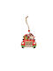 Ornament suspendat Mașină Din lemn Multicolor 8x8buc