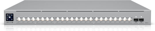Ubiquiti Pro XG 24 PoE Managed L2 / L3 PoE++ Switch with 24 Ethernet Ports and 2 SFP Ports