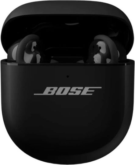 Bose QuietComfort Ultra (2nd Gen) In-Ear Bluetooth-Freisprecheinrichtung Kopfhörer mit Schweißresistenz und Ladeetui Schwarz