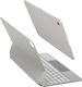 Uniq Flip Cover με Πληκτρολόγιο Λευκή (iPad Air 11" (2024/25), iPad Air 10.9" (2022/20))