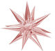 Balon Folie Jumbo Stea Roz 66buc