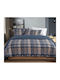Nef-Nef Homeware Sheet Sets Queen 240x270cm. Nautica Denim 4pcs