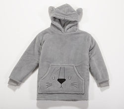 Ποντσο Πολ Leeping Lion Nef-nef Home Wear Grey 4-6 Years