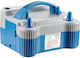 Electric Balloon Inflator Pump Flippy Two Outlets 220V 700W Power Party Accessories Blue-Grey