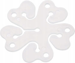 Balloon Holder Flippy Flower Shape Single Layer 6 Balloons 6x6cm 2.7g