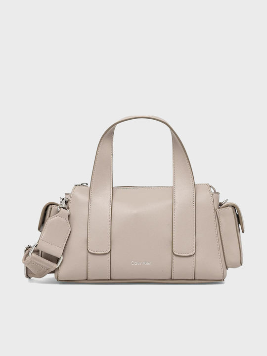 Calvin Klein Convertible Jacquard Дамска Чанта ...