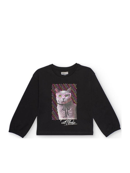 Kids' Shirt Long Sleeve Black