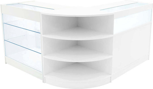 Demeter Led Shop Counter Set K900 B900 & Lm60 White