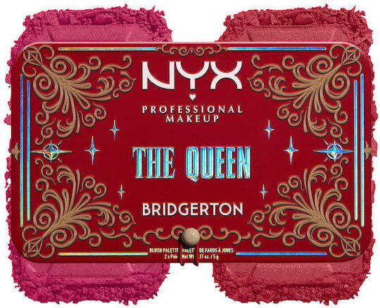 NYX Professional Makeup Bridgerton Royal Palette mit Rouge The Queen 5gr