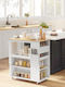 Floor Cabinet White 86.5x47x88 cm