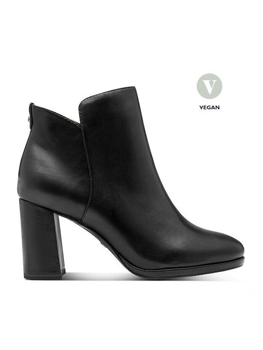 Women's Ankle Boots with High Heel Black