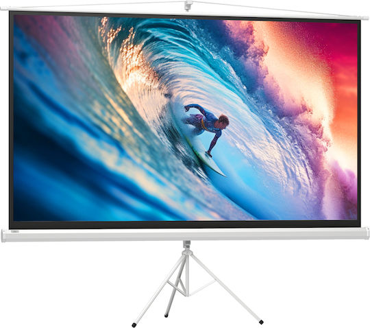 HomCom cu logo-ul imaginii 16:9 235.8cmx136cm / 100"