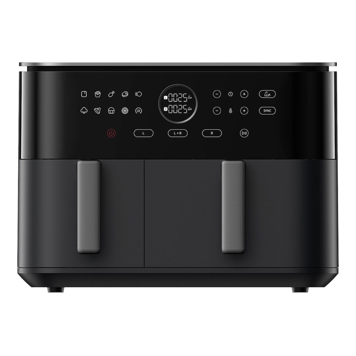 Xiaomi Dual Zone Air Fryer με Διπλό Αποσπώμενο Κάδο 10lt Γκρι (BHR07SGEU)