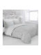 Espree Σετ Σεντόνια King Size με Λάστιχο 180x200+35εκ. Grey (4τμχ)