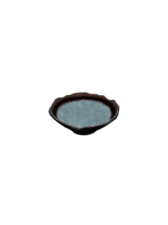 Novatex Serving Bowl Round made of Melamine Brown with Diameter 27.5cm