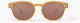 Izipizi #c Οβάλ Παιδικά Γυαλιά Ηλίου με Polarized Φακό Κίτρινα για 5-10 Ετών