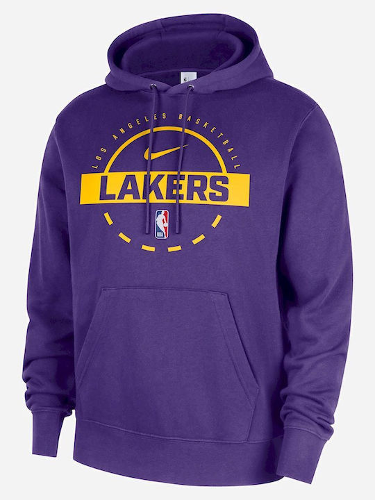 Los Angeles Lakers Sweatshirt mit Kapuze Lila