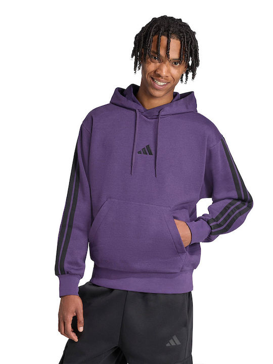 Sportswear Sweatshirt mit Kapuze Purple