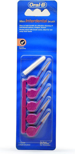 Oral-b Mini Interdental Brushes 2.5 6mm