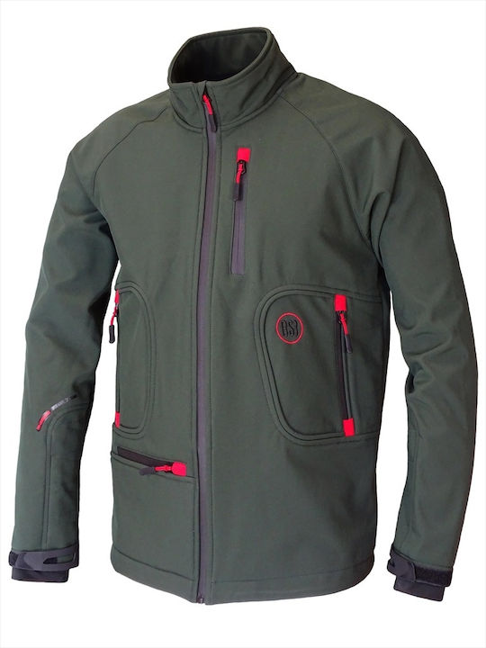 Benisport Ajaches Jagdjacke Softshell Khaki