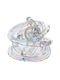 Hanging Ball Ornament Ornament Glass Transparent 15cm