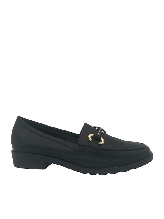 Mira & Max Women's Loafers in Black Color